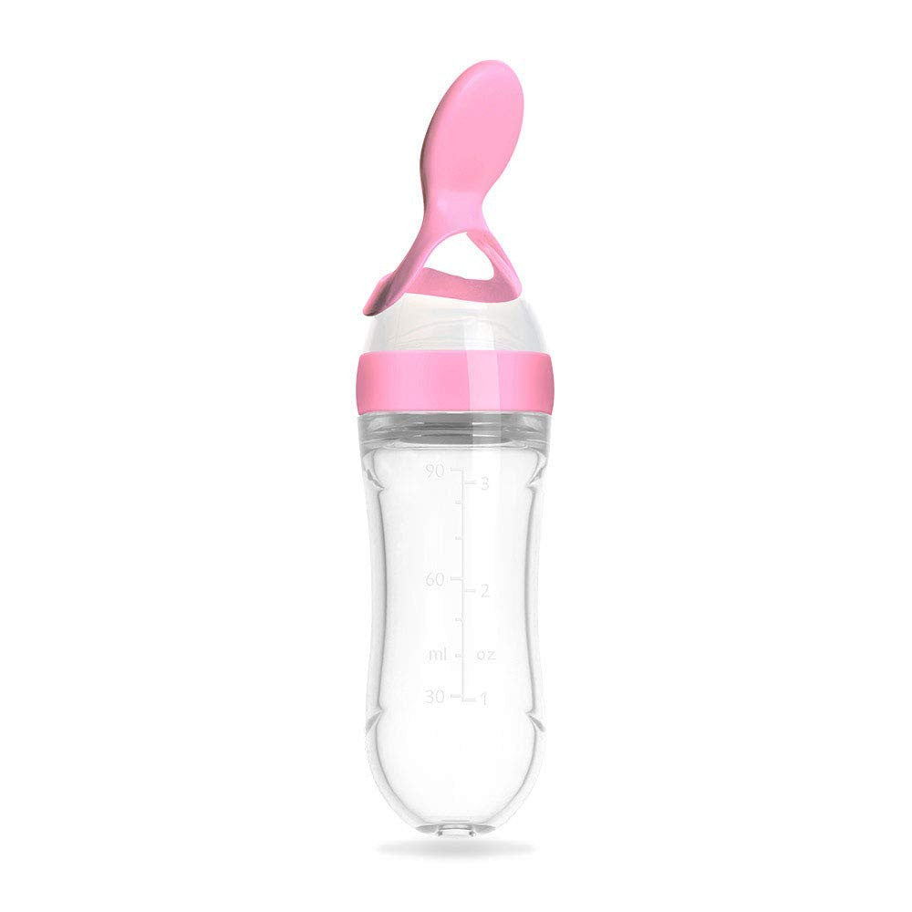 Comedero con Cuchara para Bebé de Silicona
