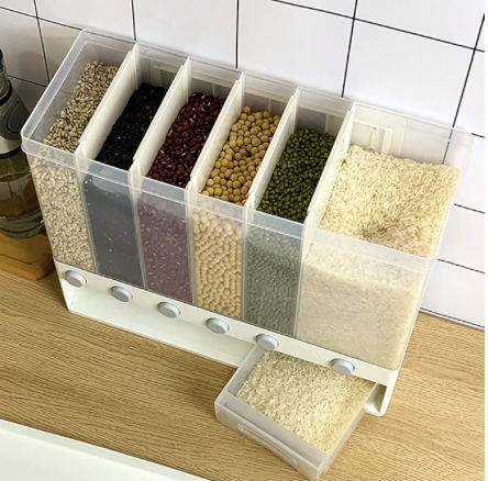 Dispensador de Granos Multifuncional 5 en 1