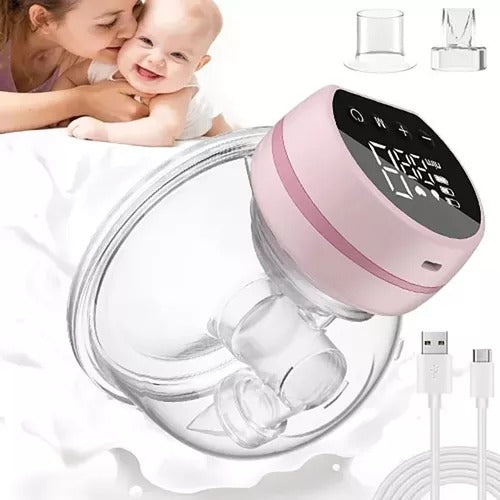 Extractor de Leche Eléctrico Portátil con Pantalla LED