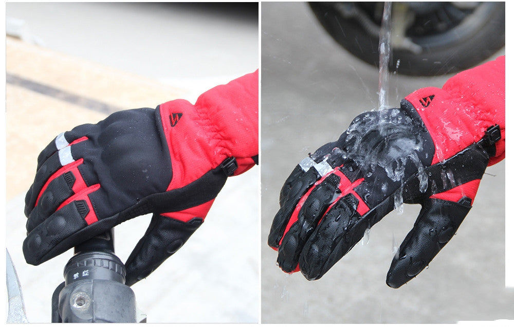 Guantes Protectores Impermeables SU07 para Moto