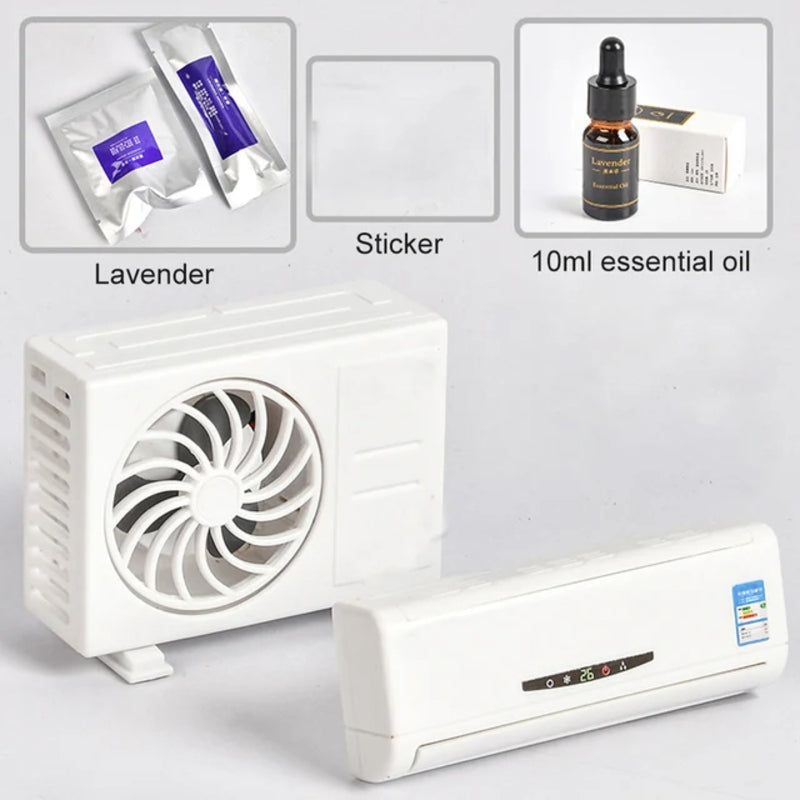 Combo Difusor Solar para Auto con Aromaterapia