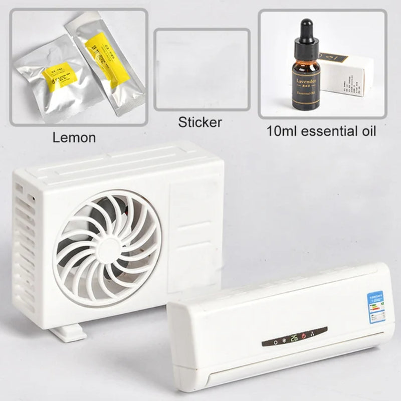 Combo Difusor Solar para Auto con Aromaterapia