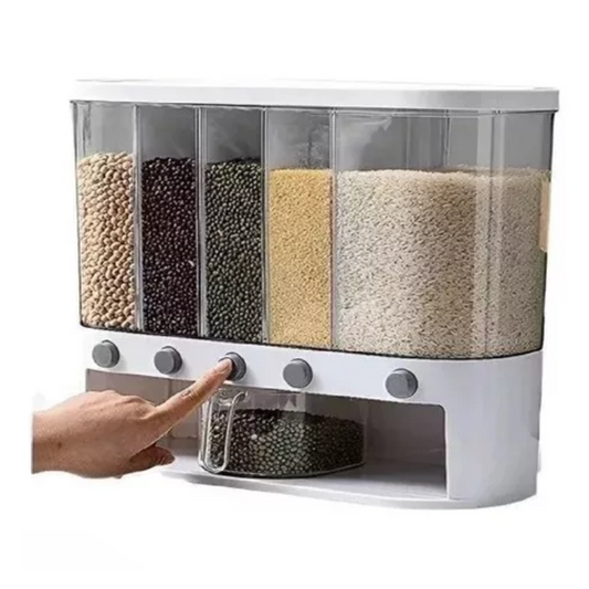 Dispensador de Granos Multifuncional 5 en 1