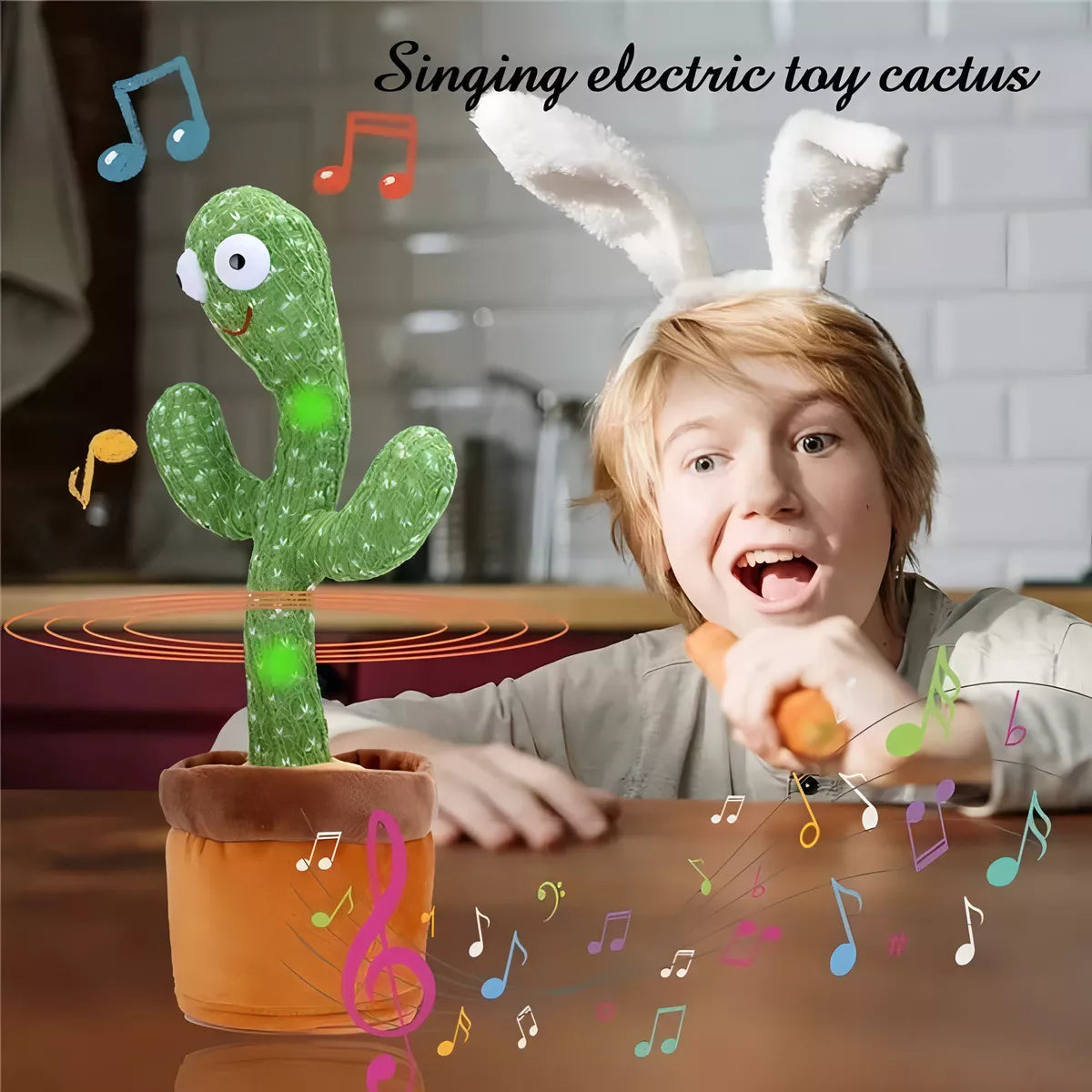 Cactus Bailarín Interactivo