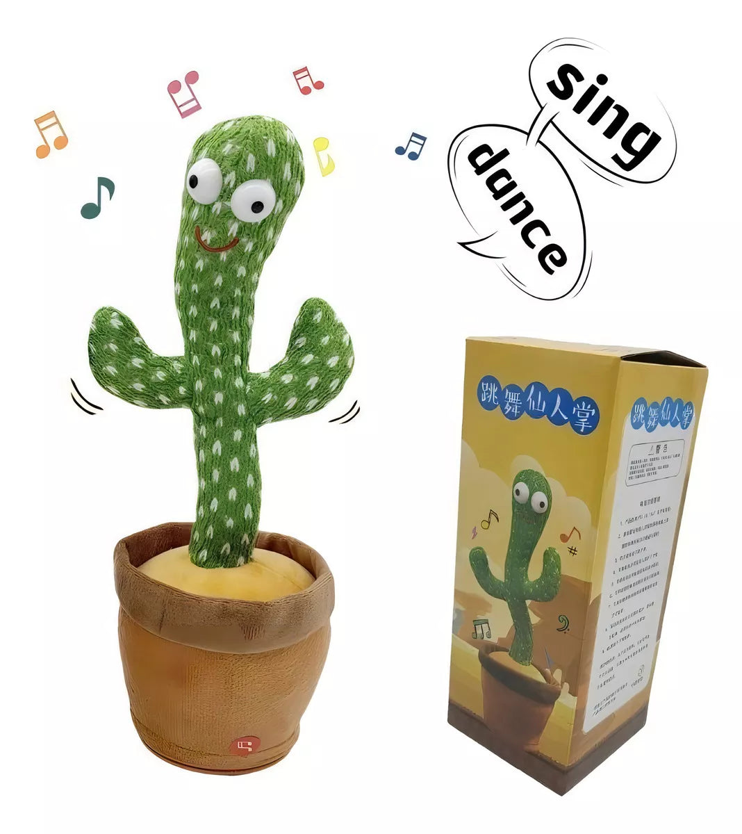 Cactus Bailarín Interactivo