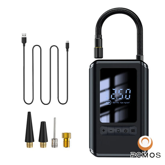 Combo Automotriz: Compresor Inalámbrico + Set x4
