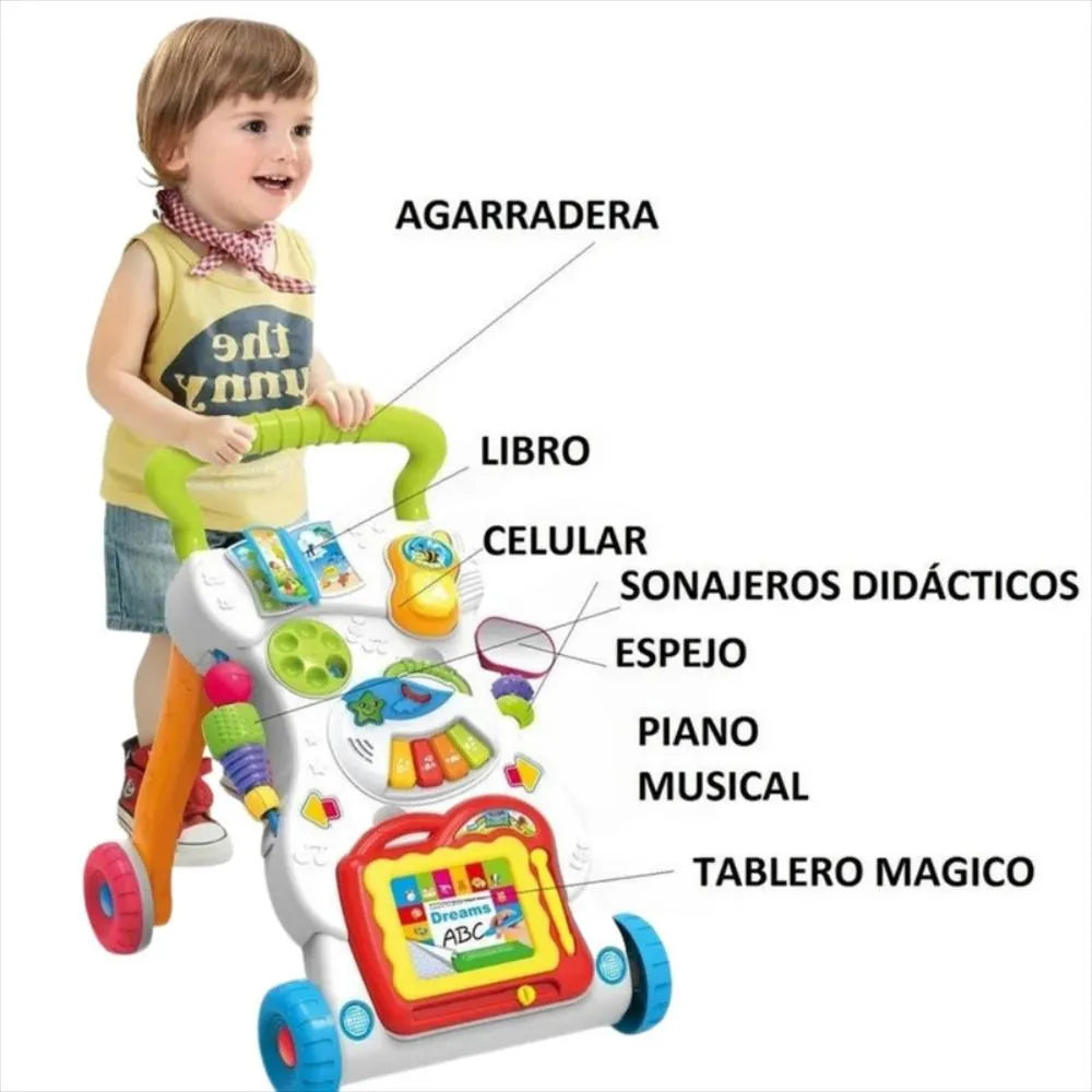 Andador Musical para Bebé Multifuncional