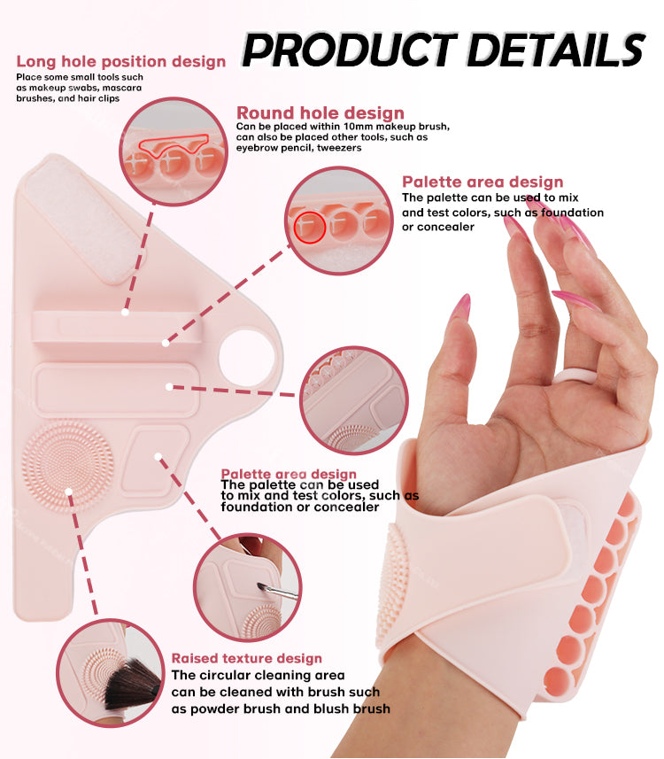 Mano de Silicona para Maquillaje Profesional