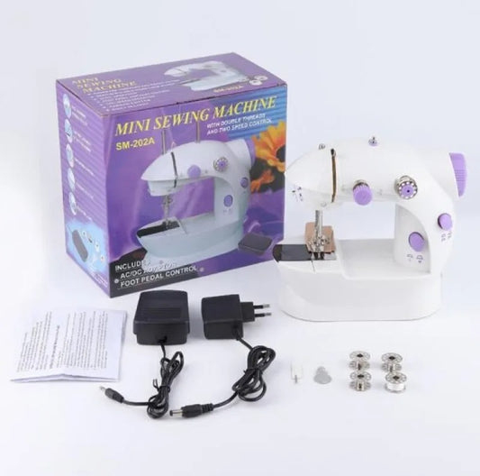 MINI MÁQUINA DE COSER PORTÁTIL