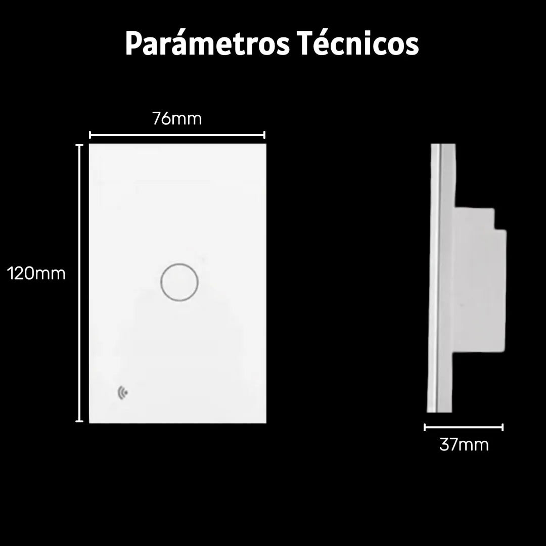 Interruptor Inteligente WiFi Touch