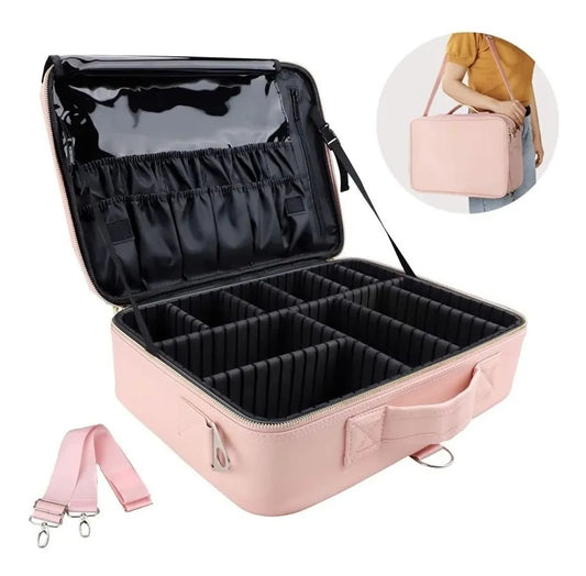 MALETA ORGANIZADORA DE MAQUILLAJE GRANDE