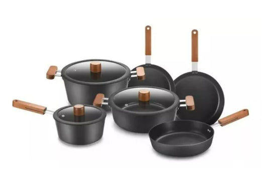 COMBO DE OLLAS MÁRMOL 9 piezas