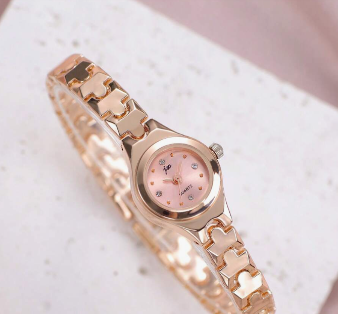 Reloj de Mujer Elegante con Cristales